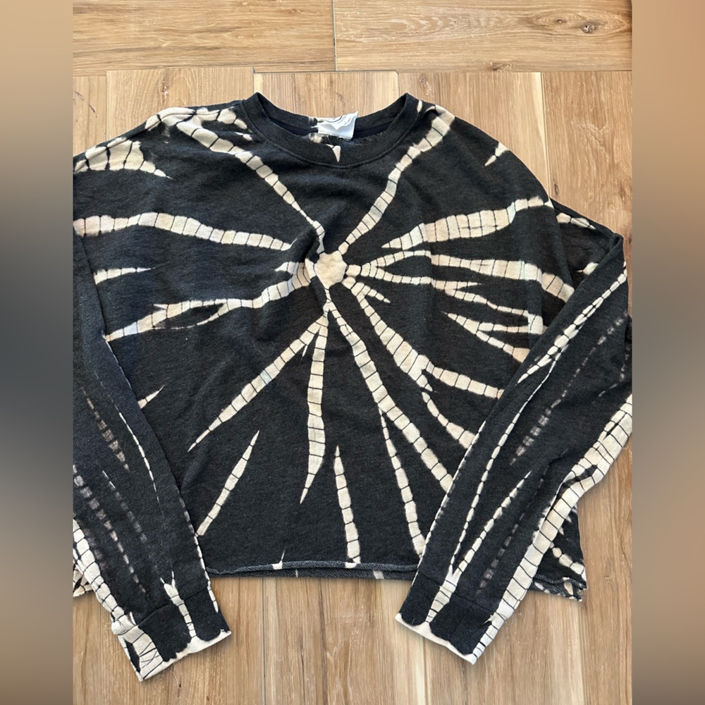 Sage TyeDye Lightweight Sweatshirt L